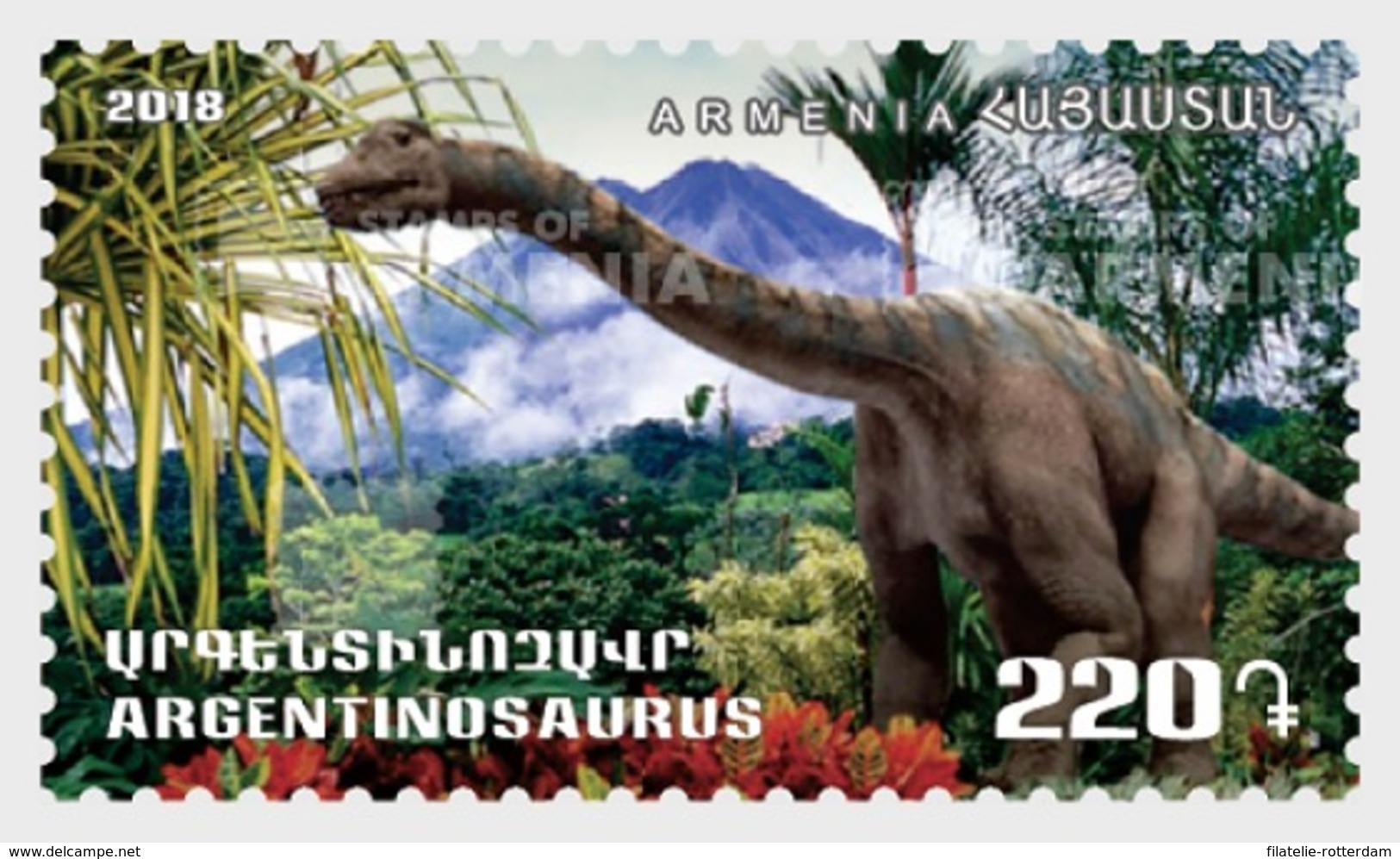 Armenië / Armenia - Postfris / MNH - Complete Set Dinosauriërs 2018 - Armenia