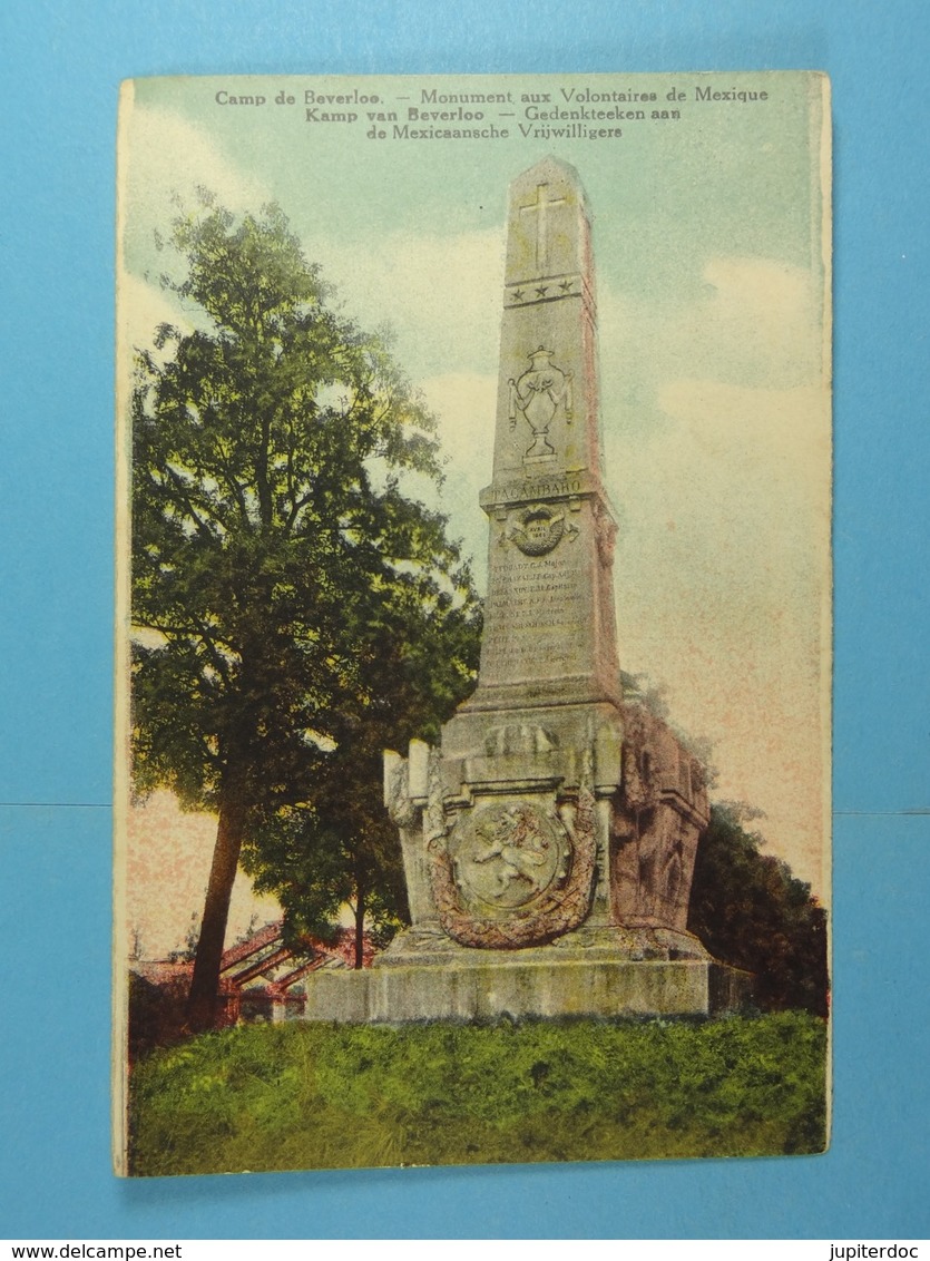 Camp De Beverlo Monument Aux Volontaires Du Mexique - Leopoldsburg (Kamp Van Beverloo)