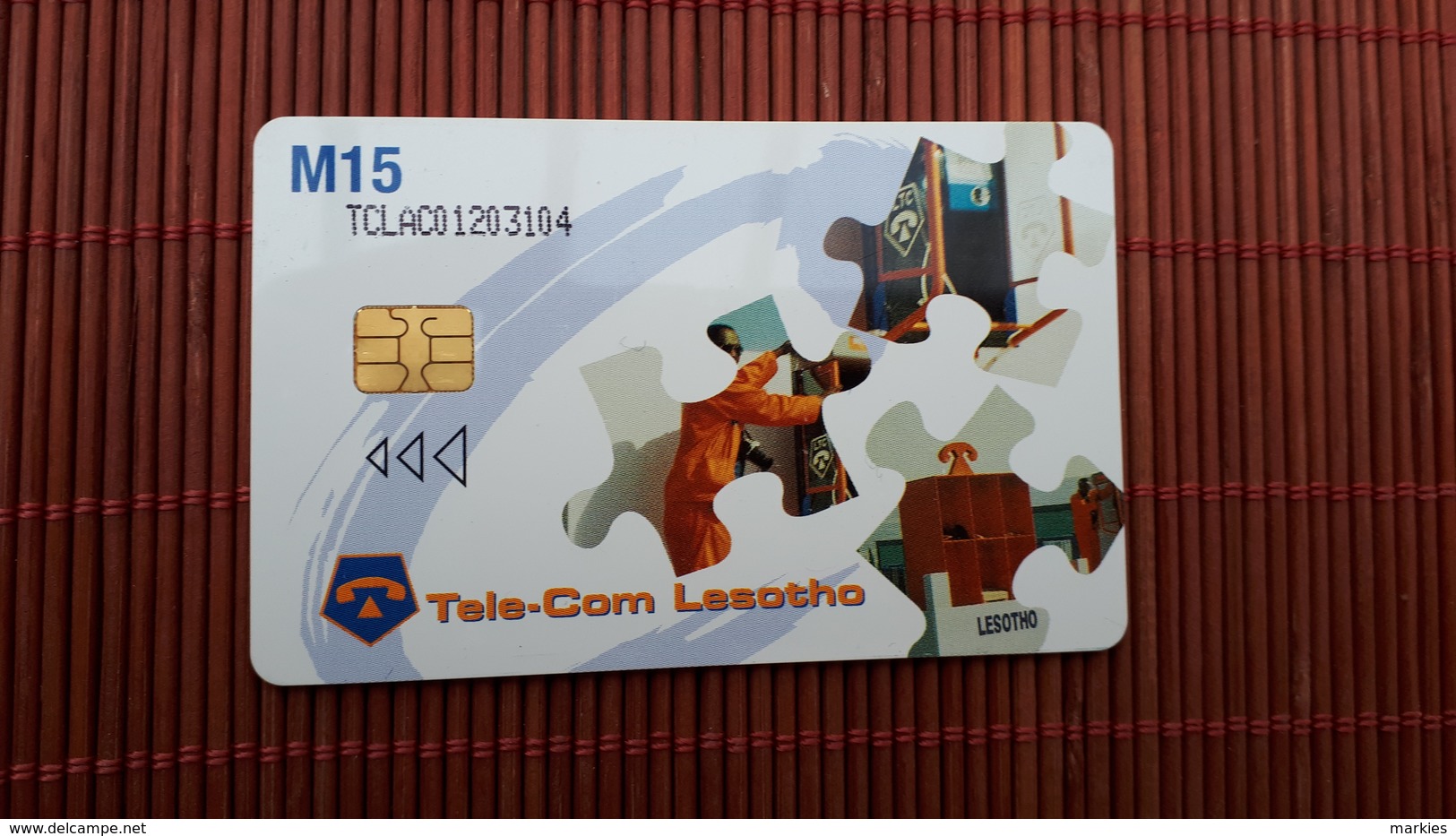 Phonecard Lesotho Stick To One Partner, AIDS Kills Used Rare - Lesotho