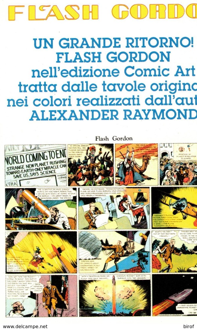 EDITRKE COMIK ART - FLASH GORDON - UN GRANDE RITORNO - AUTORE ALEXNDER RAYMOND - Fumetti