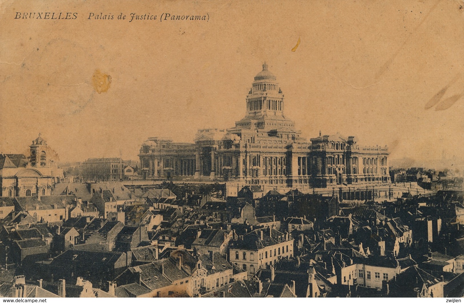 BRUSSEL BRUXELLES ADF  PALAIS DE JUSTICE PANORAMA - Autres & Non Classés