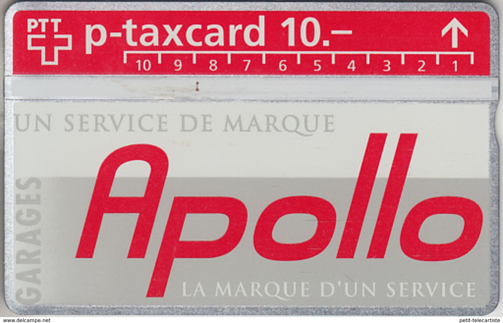 SWITZERLAND - PHONE CARD - °TAXCARD SUISSE  ***  GARAGE APOLLO - CRISSIER  *** - Schweiz