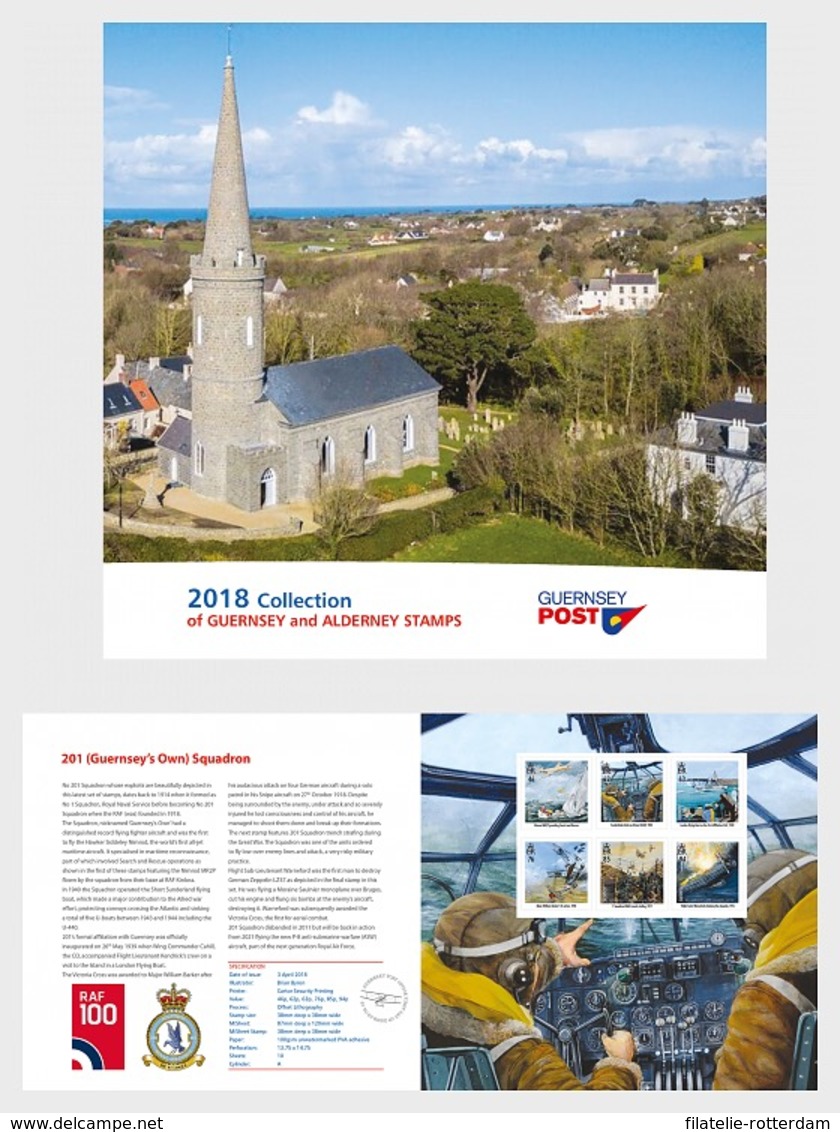 Guernsey - Postfris / MNH - Jaarboek 2018 - Guernsey