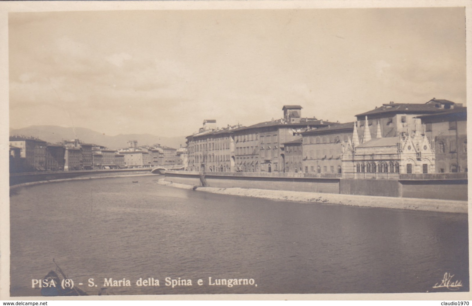 CARTOLINA - POSTCARD - PISA - S. MARIA DELLA SPINA E LUNGARNO - Pisa