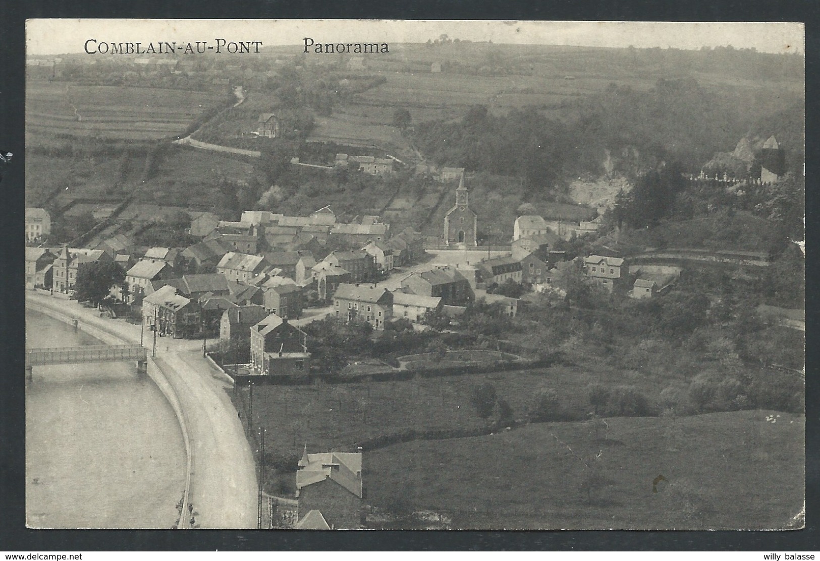 +++ CPA - COMBLAIN AU PONT - Panorama - Feldpost Cachet Militaire   // - Comblain-au-Pont