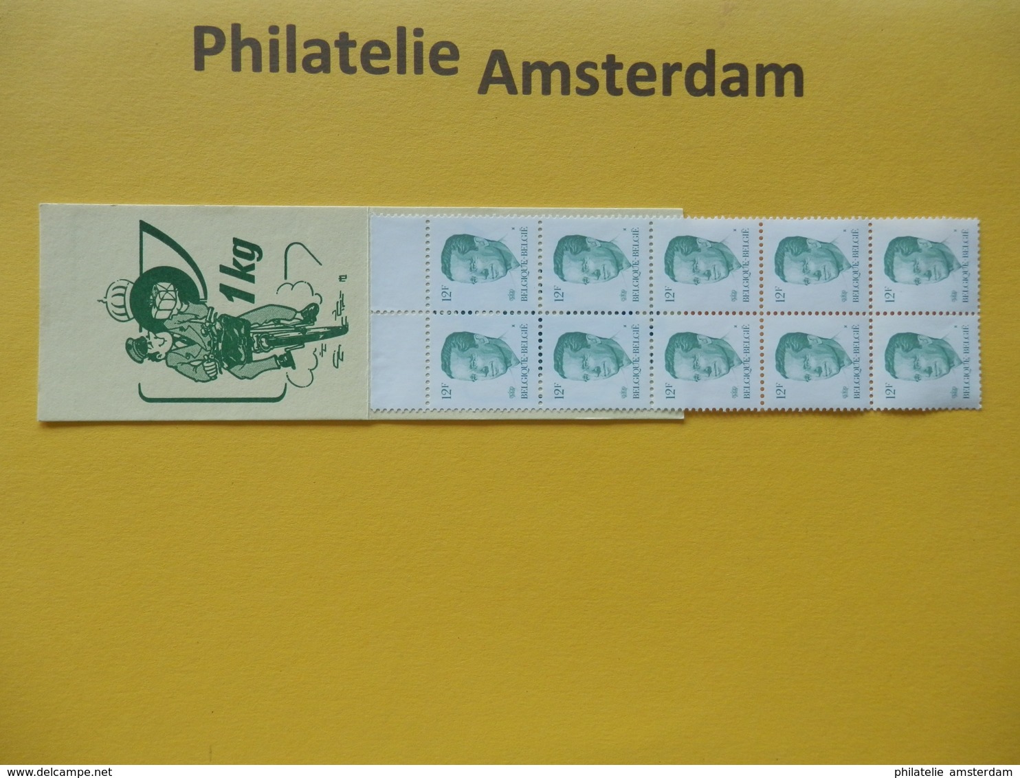 Belgium 1984, BOOKLET, Mi 2165, ** - BK I - Zonder Classificatie