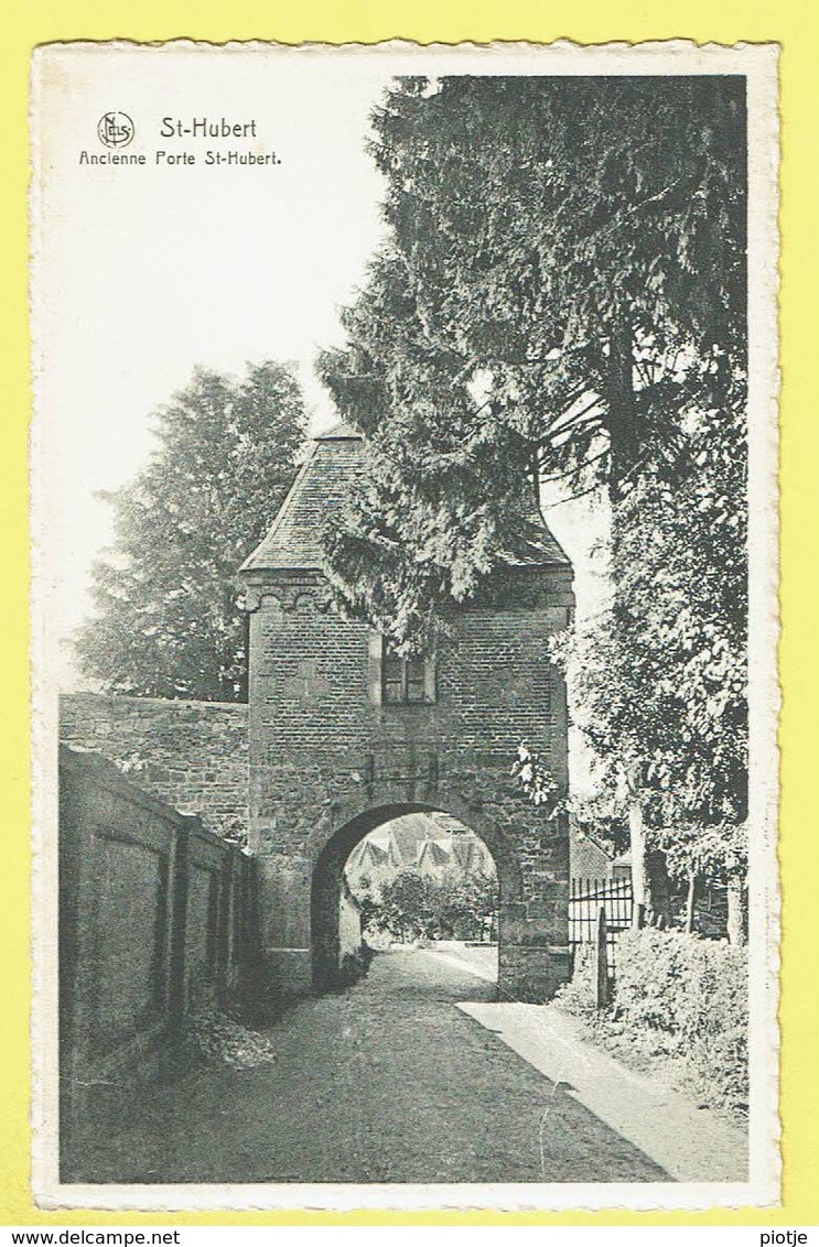 * Saint Hubert (Luxembourg - La Wallonie) * (Nels, Edit Léonard Henckes) Ancienne Porte St Hubert, Poort, Rare - Saint-Hubert