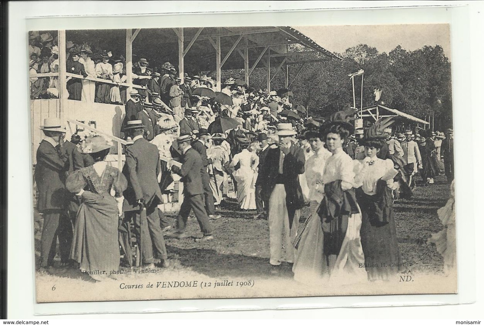 Vendome, Course Du 12 Juillet 1908, Chevaux, (port + Frais TTc 1,30 En + - Vendome