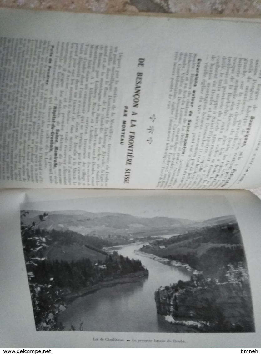 LA FRANCHE COMTE - Bulletin N°2 - SYNDICAT D'INITIATIVE DE BESANCON ET DE FRANCHE-COMTE - Franche-Comté