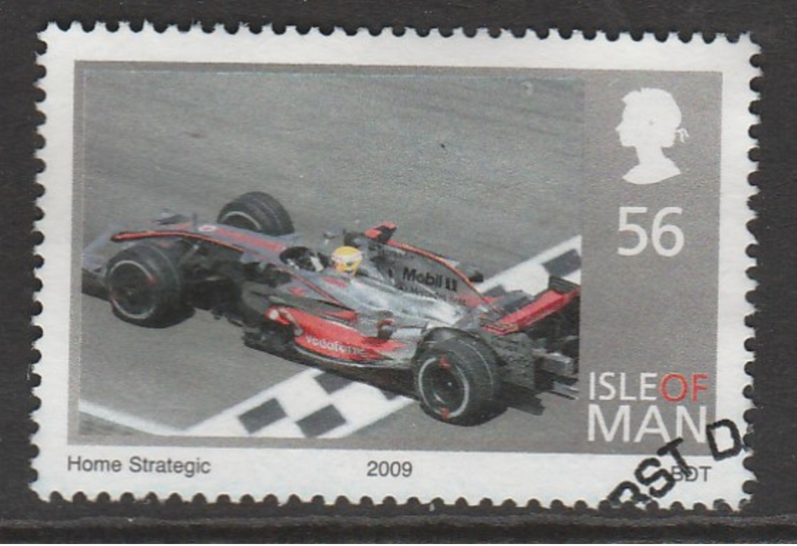Isle Of Man 1961 2009 Winning Of The Formula 1 World Championship - Lewis Hamilton 56 P Multicoloured SW 1486 O Used - Isle Of Man