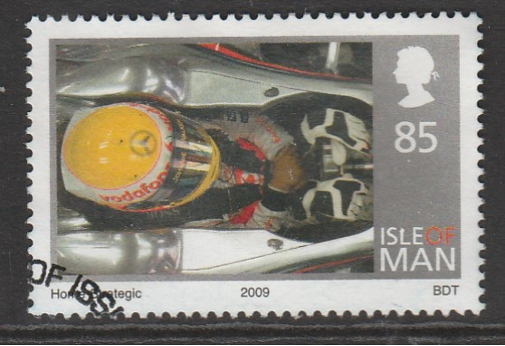 Isle Of Man 1961 2009 Winning Of The Formula 1 World Championship - Lewis Hamilton 85 P Multicoloured SW 1487 O Used - Isle Of Man