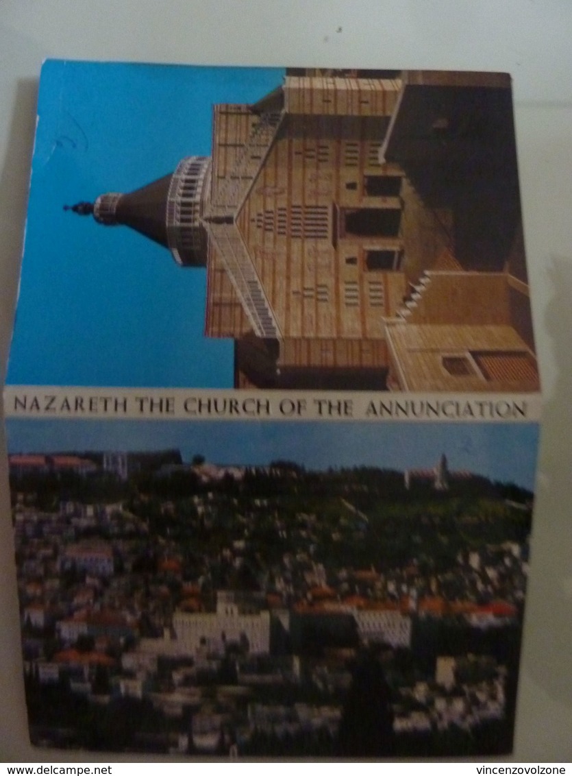 Album A Soffietto "NAZARETH THE CHURCH OF ANNUNCIATION" - Dépliants Turistici