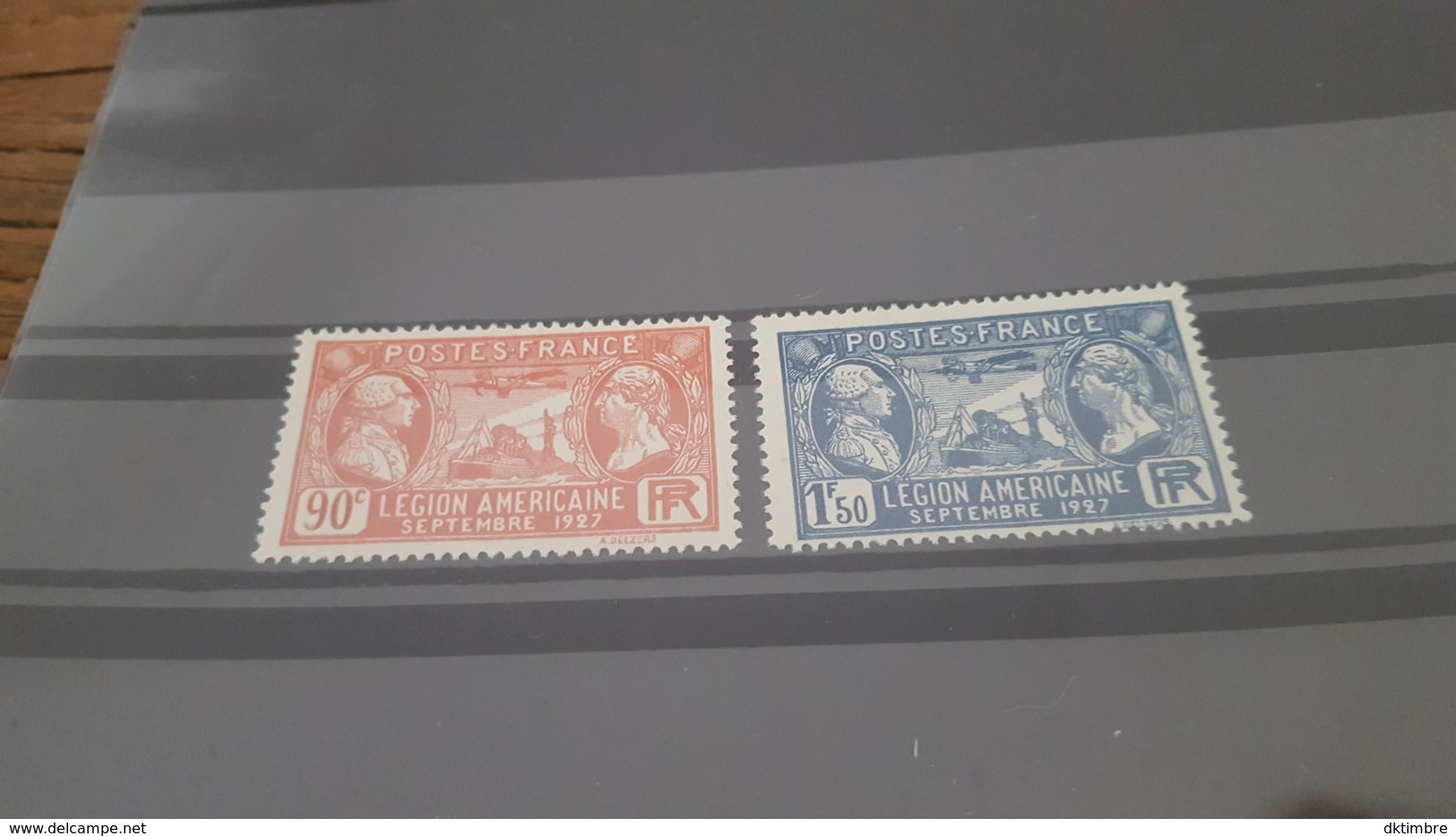 LOT 435083 TIMBRE DE FRANCE NEUF** N°244/245 - Unused Stamps