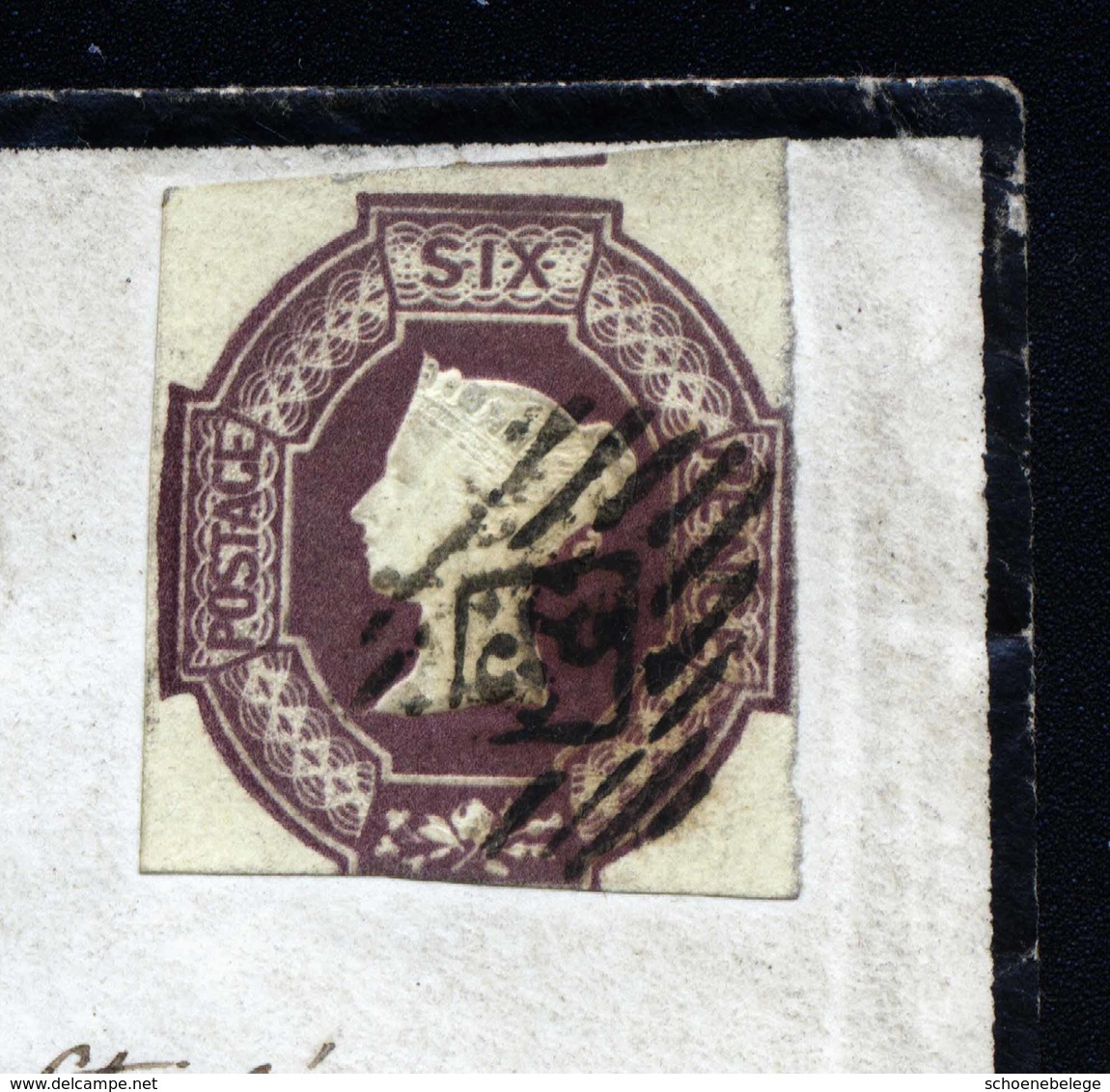 A5772) UK Grossbritannien Brief 1856 M. Mi.5 N. Canada - Brieven En Documenten