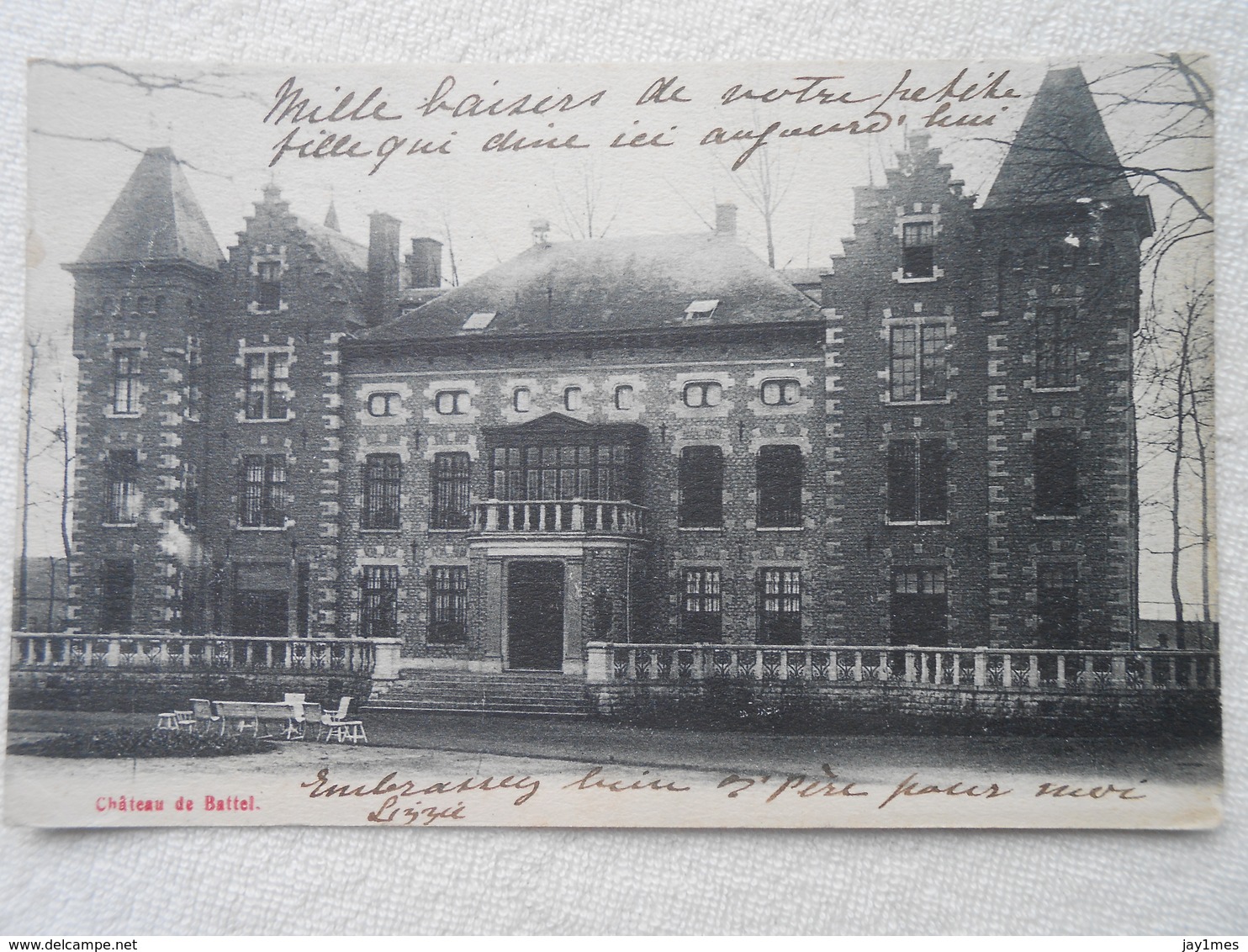 Cpa BATTEL Château (Mechelen) - Kasteel Van Battel / Château Du Baron Empain Malines - Mechelen