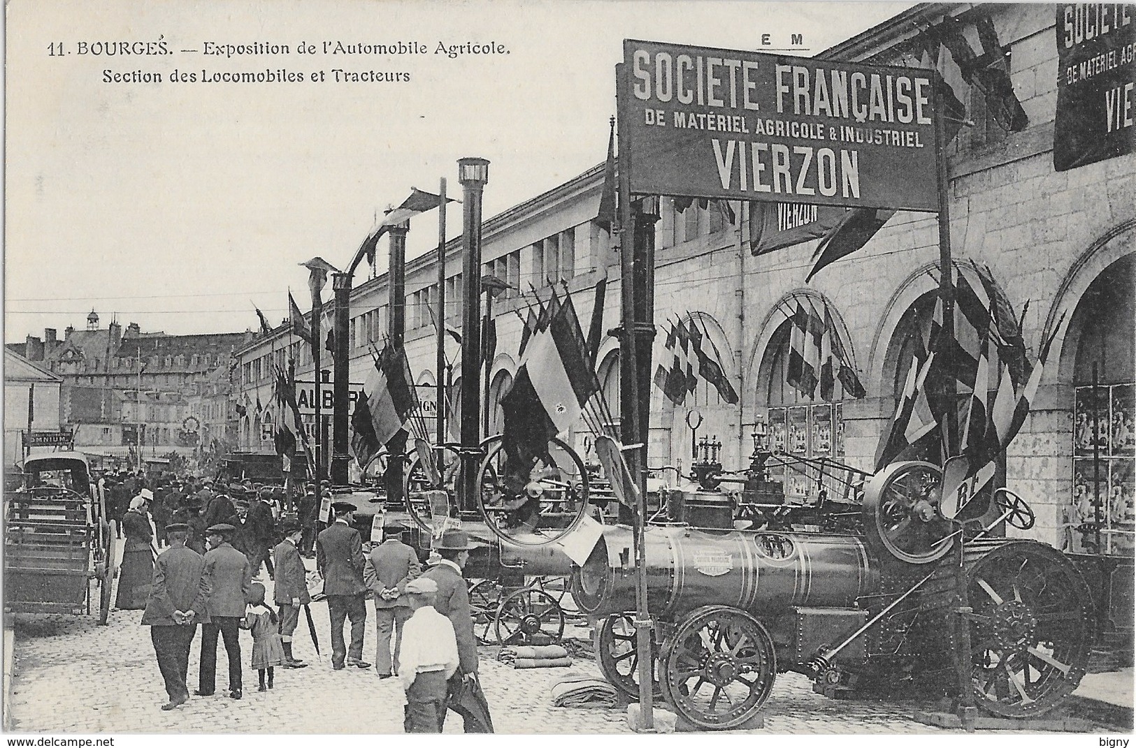 BOURGES  (18-Cher)  Exposition Automobile Agricole De Bourges  " Section Des Locomobiles Et Tracteurs " N°11 - Bourges