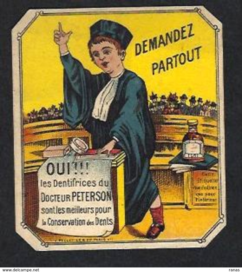 Carte Parfumée étiquette Parfum Publicité Publicitaire Dentifrice Dentist Dent Dentiste Dentistry 6 X 7 - Anciennes (jusque 1960)