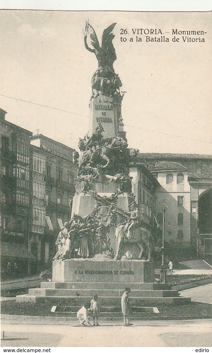***  PAIS VASCO  ***   VITORIA  Monumento A La Batalla De Vitoria   - Unused TTB - Álava (Vitoria)