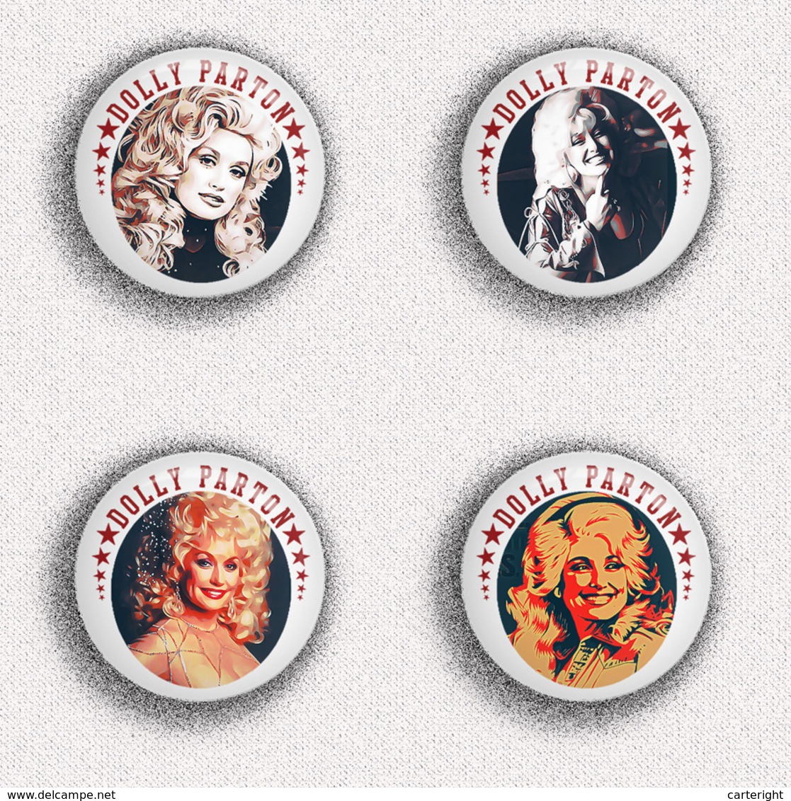 140 X Dolly Parton music fan ART BADGE BUTTON PIN SET 1- 4 (1inch/25mm diameter)