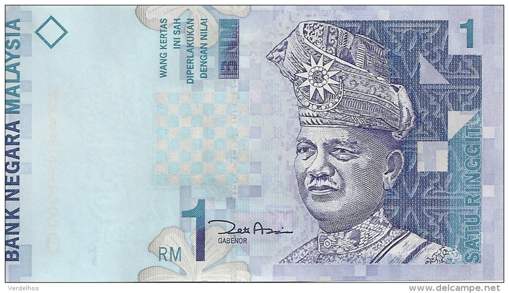 MALAYSIE 1 RINGGIT ND1998-  UNC P 39 - Malaysie