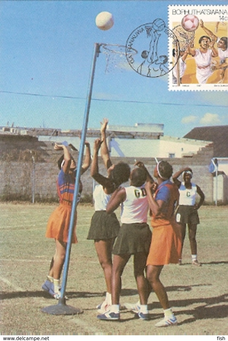 Bophuthatswana & Maxi, Basketball, Sport, Ga-Rankuwa 1987 (181) - Botswana