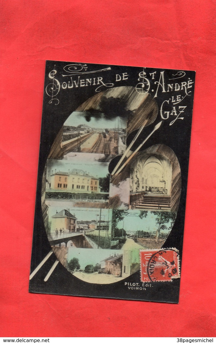 F0901 - SOUVENIR DE ST ANDRE LE GAZ - Saint-André-le-Gaz