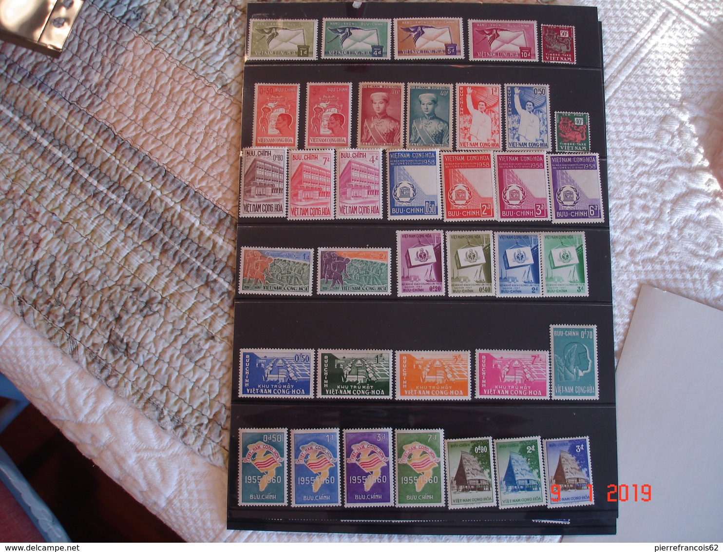 TIMBRES NEUFS D'ASIE - Collections (sans Albums)