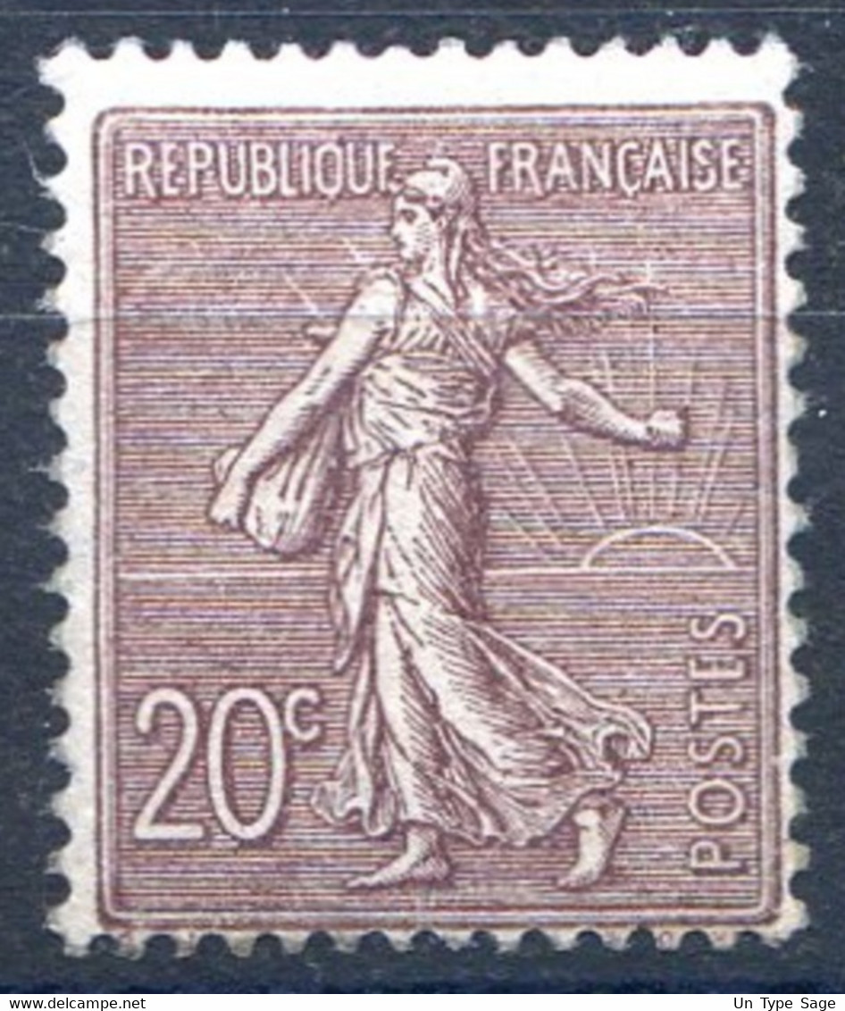 France - Semeuse N°131 - Neuf - 2 Scans - (F584) - 1903-60 Säerin, Untergrund Schraffiert