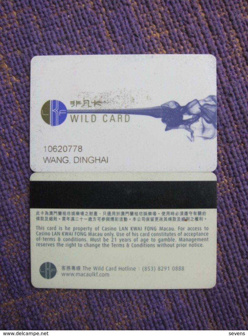 Macao Lan Kwai Fong Wild Card - Casino Cards