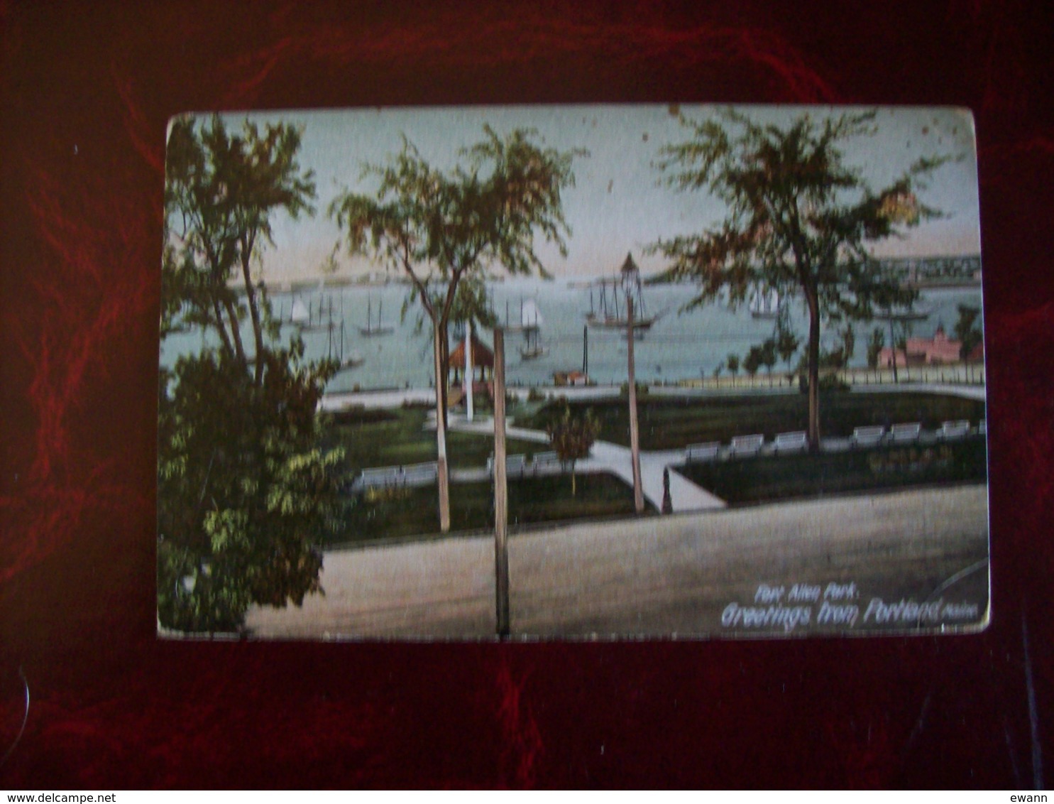 Etats-Unis - Carte Postale Ancienne De Portland - Fort Allen Park - Portland