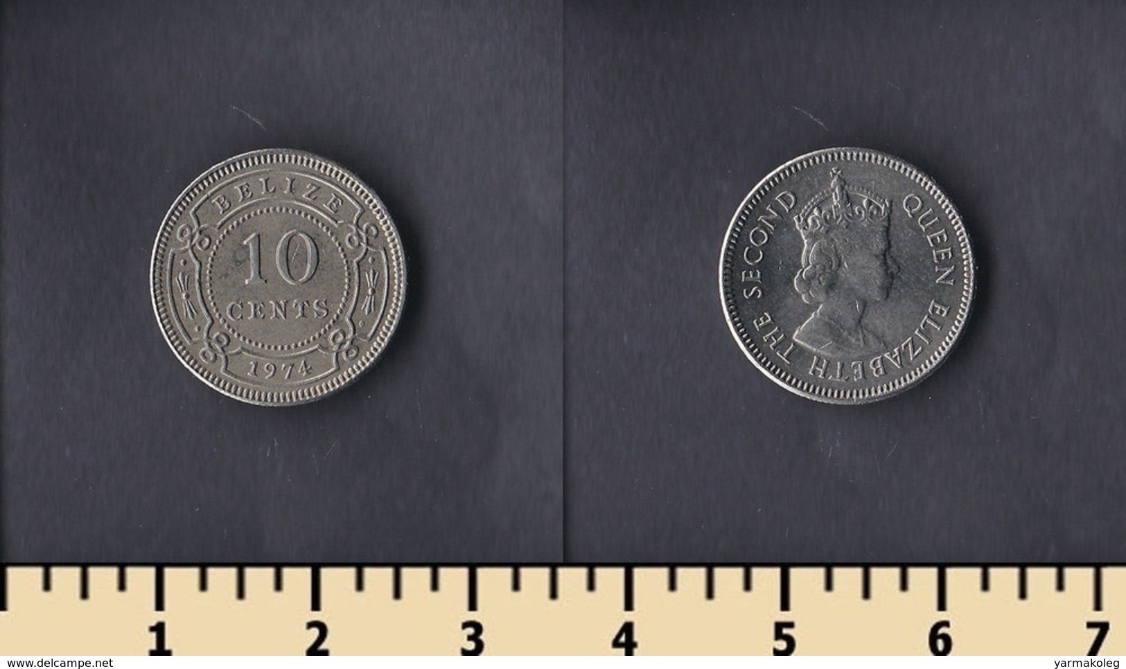 Belize 10 Cents 1974 - Belize