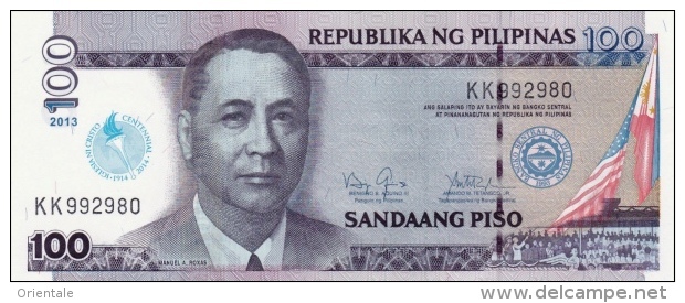 PHILIPPINES P. 221 100 P 2013 UNC - Filipinas