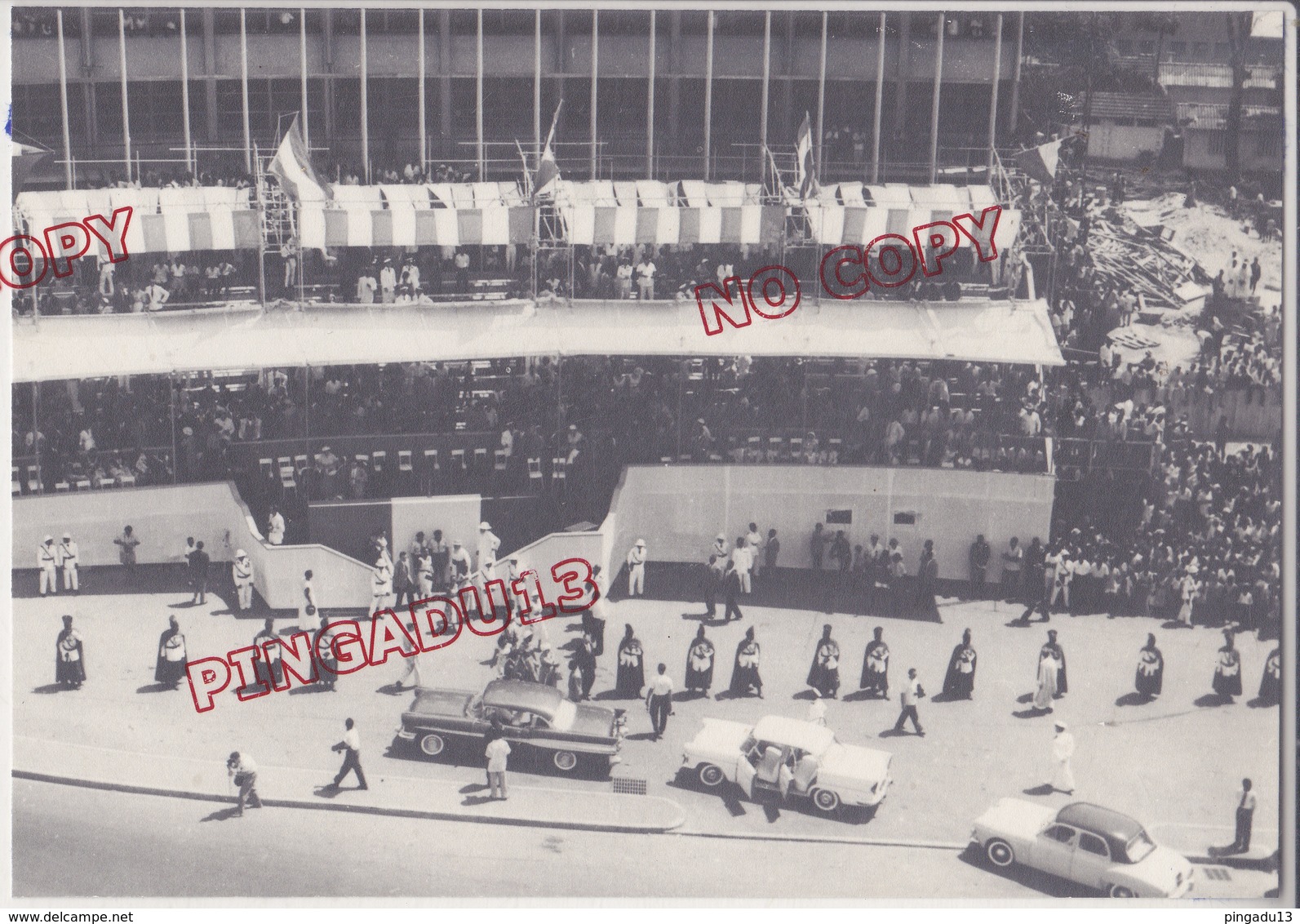 Au Plus Rapide Côte D'Ivoire Inauguration Pont D'Abidjan 14 Au 16 Mars 1958 Beau Format Excellent état - Afrique