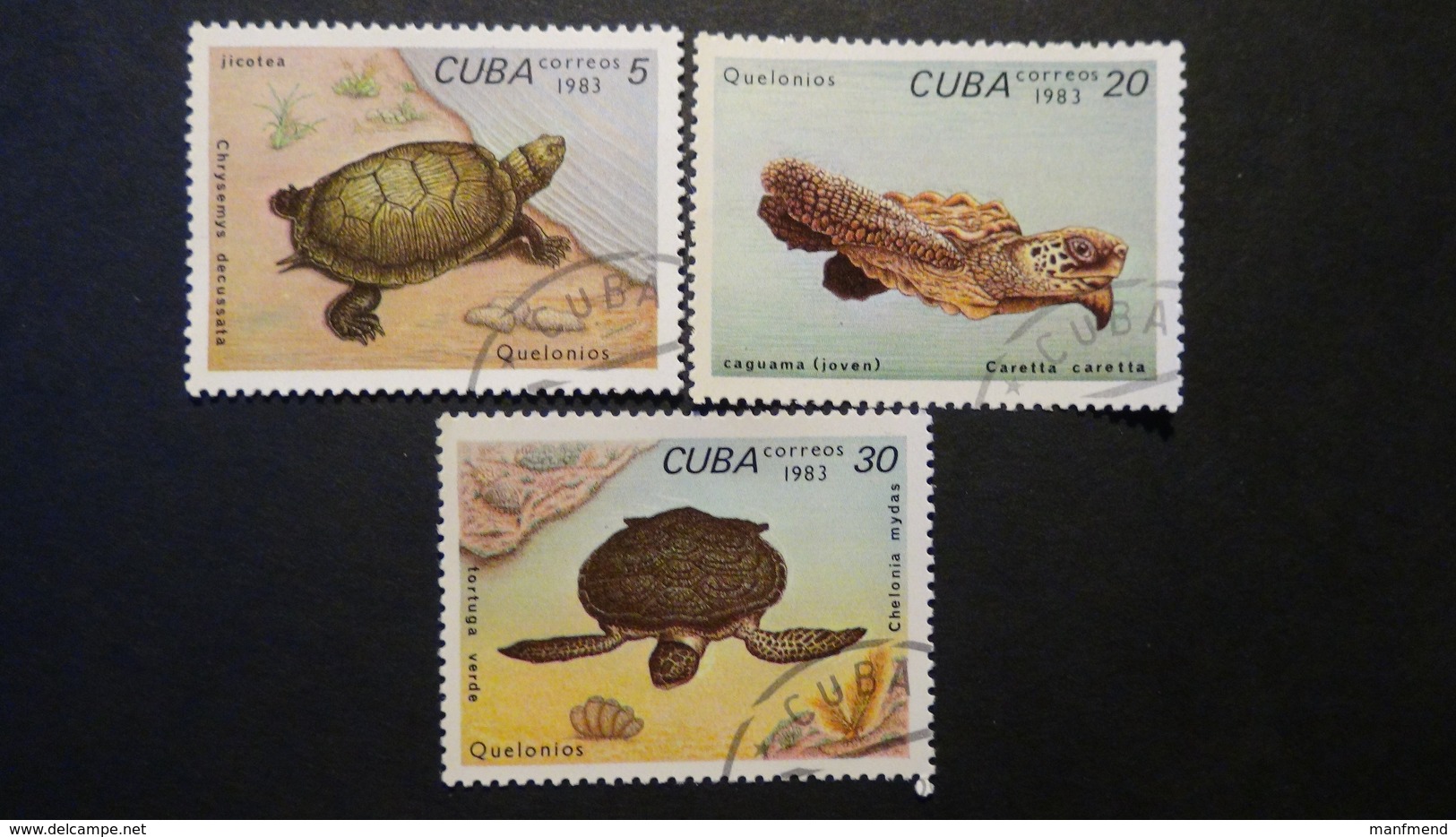 Cuba - 1983 - Mi:CU 2768-70 O - Look Scan - Used Stamps