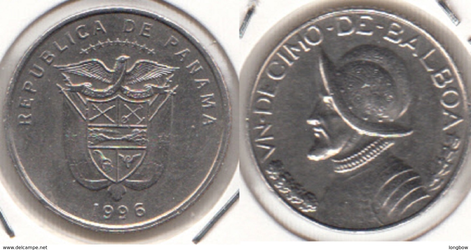 Panama 1⁄10 Balboa 1996 KM#127 - Used - Panama