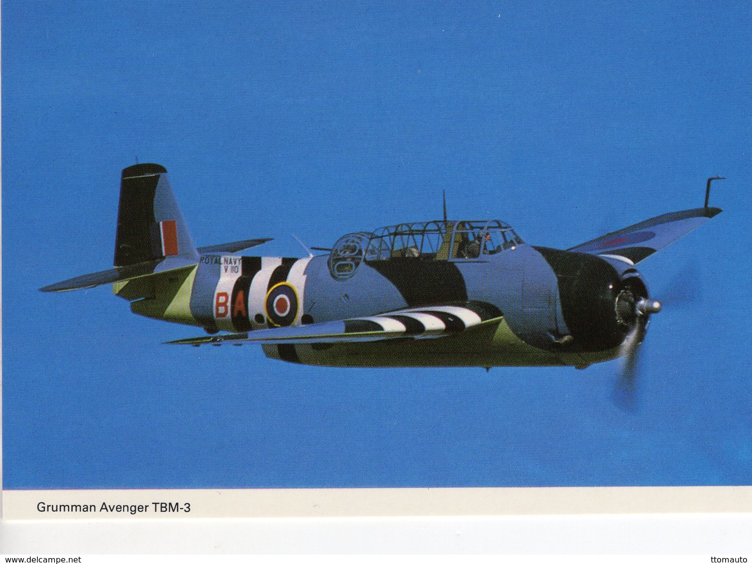 Grumman Avenger TBM-3   -  CPM - 1939-1945: 2ème Guerre