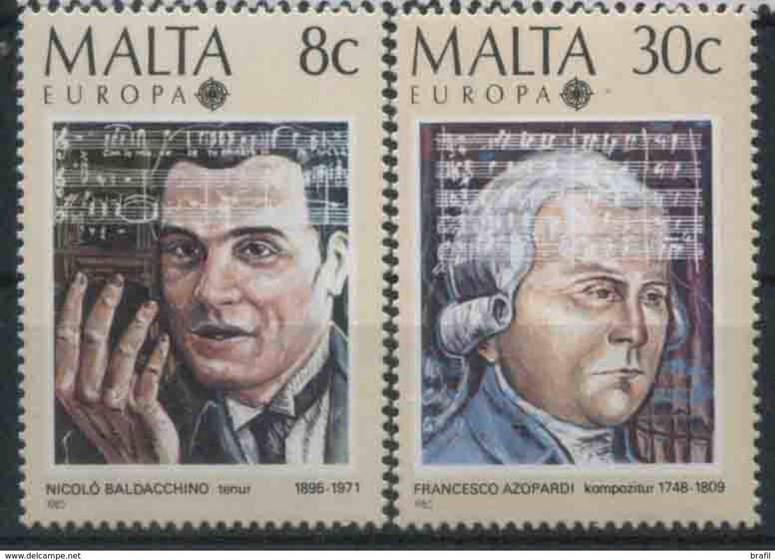 1985 Europa C.E.P.T. , Malta , Serie Completa Nuova (**) - 1985