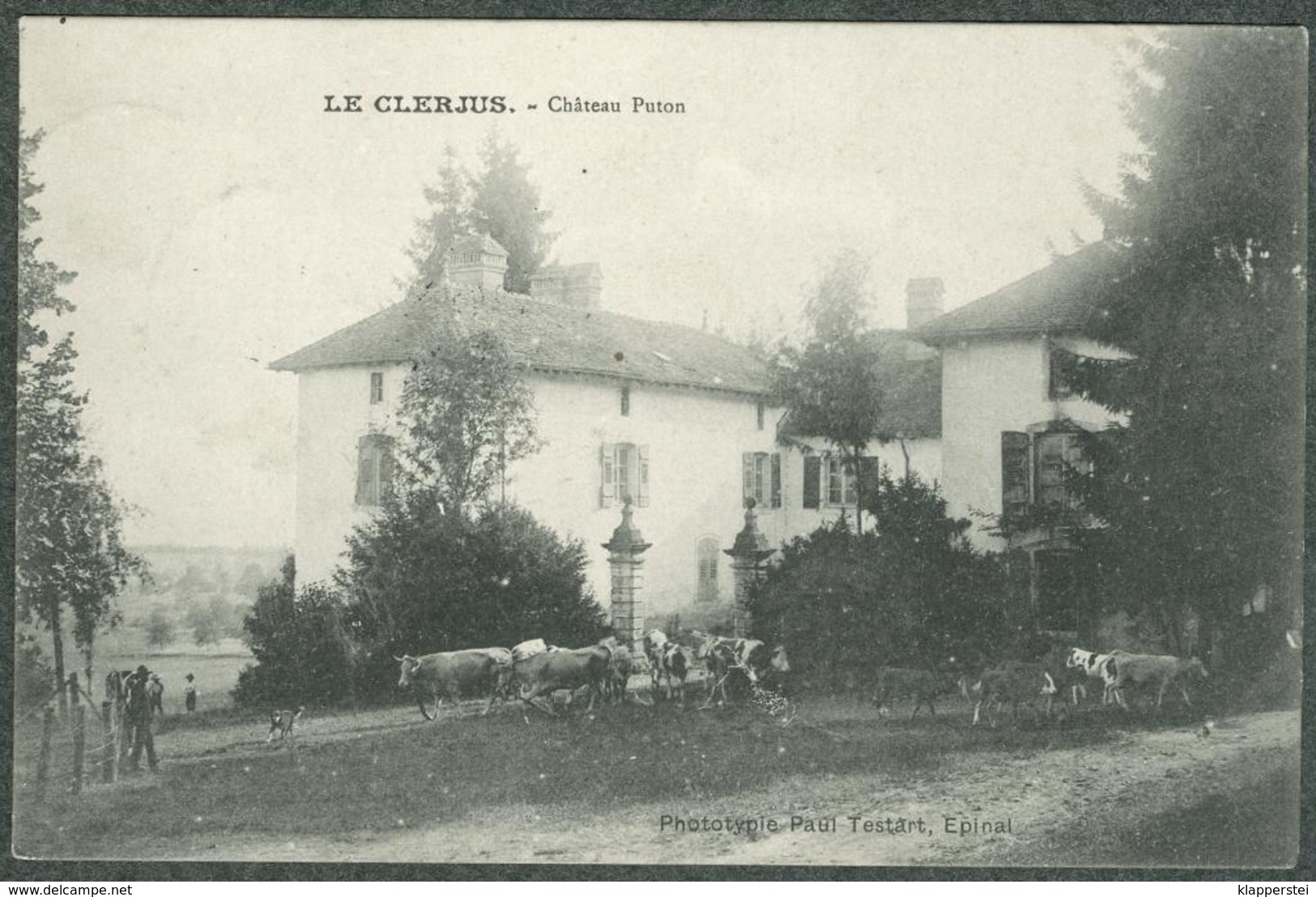 88 - Vosges - Le Clerjus Château Puton - Autres & Non Classés