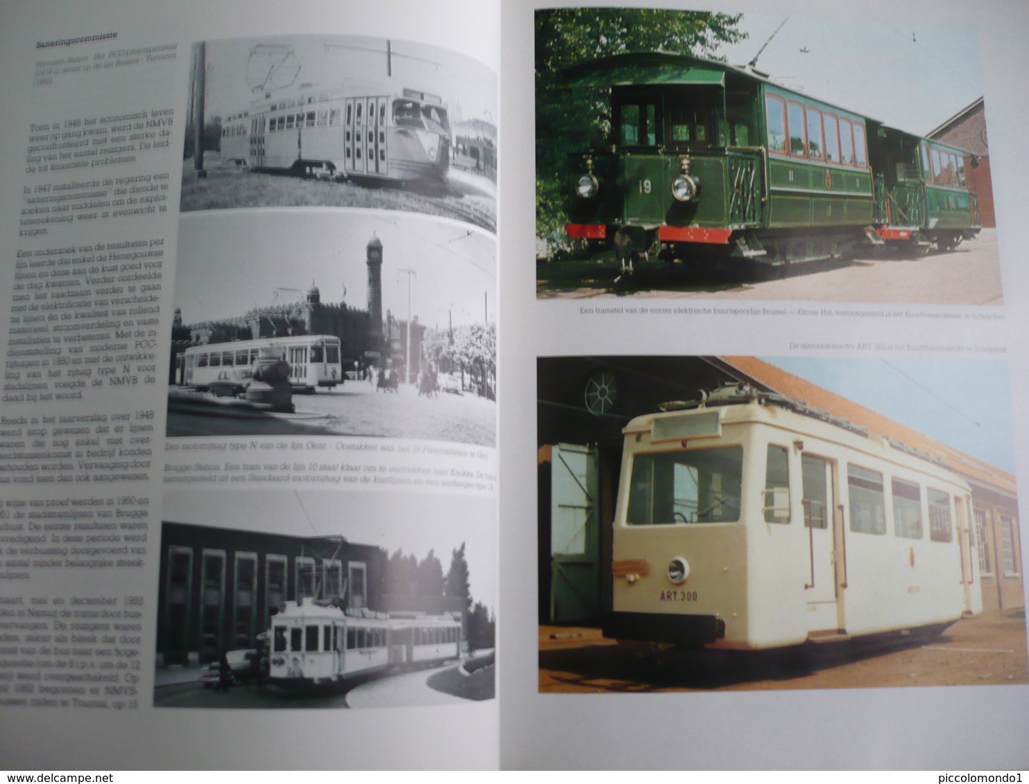 Tramway Belgie Honderd Jaar Buurtspoorwegen 225 Blz Tram - Histoire