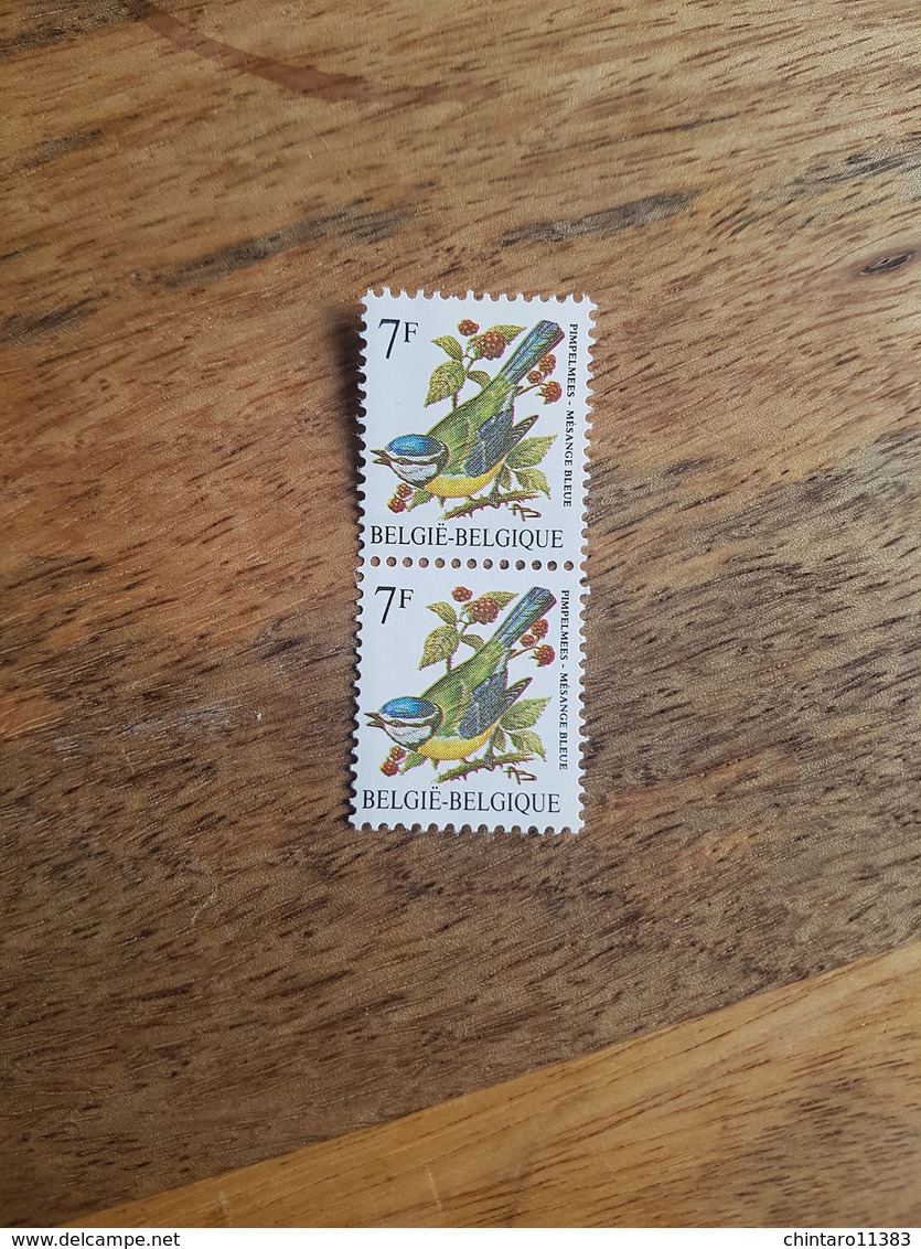 Lot feuilles complètes/incomplètes de timbres Belgique - Année 1987