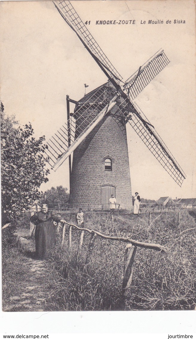 19068       Belgique   KNOCKE-ZOUTE  Le Moulin De Siska - Autres & Non Classés