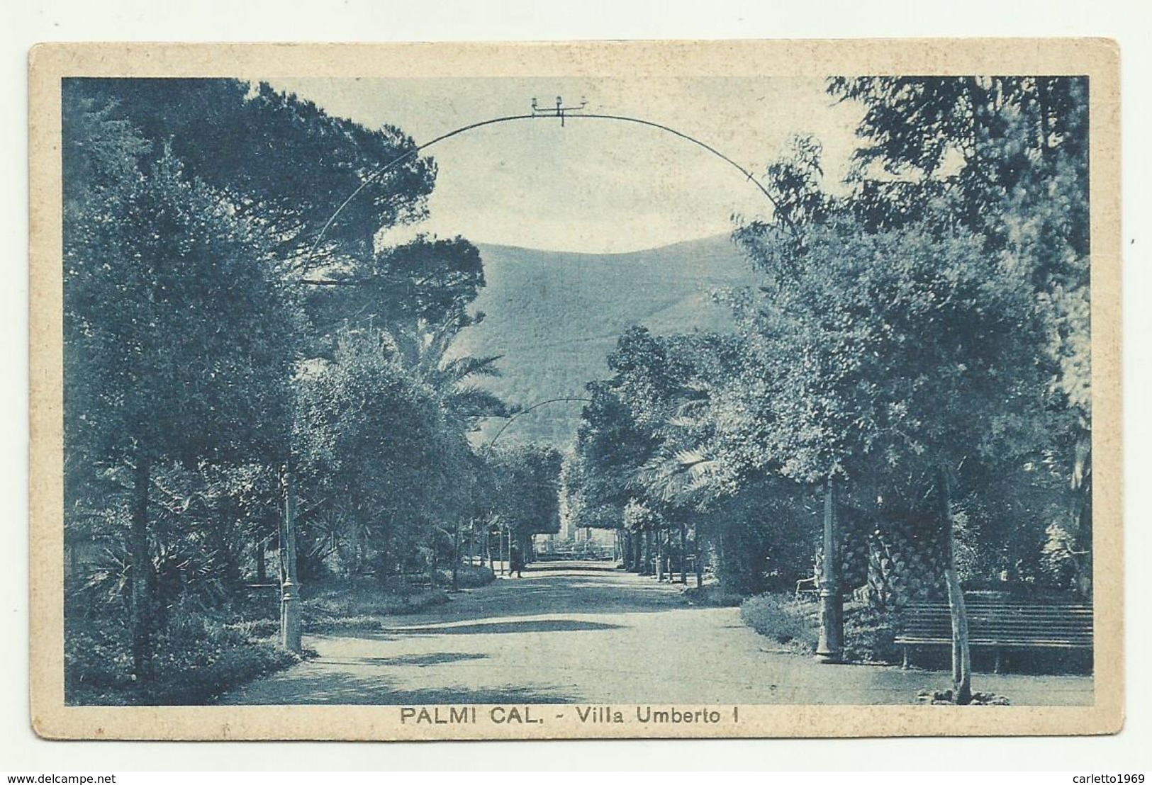 PALMI - VILLA UMBERTO I -  VIAGGIATA FP - Reggio Calabria