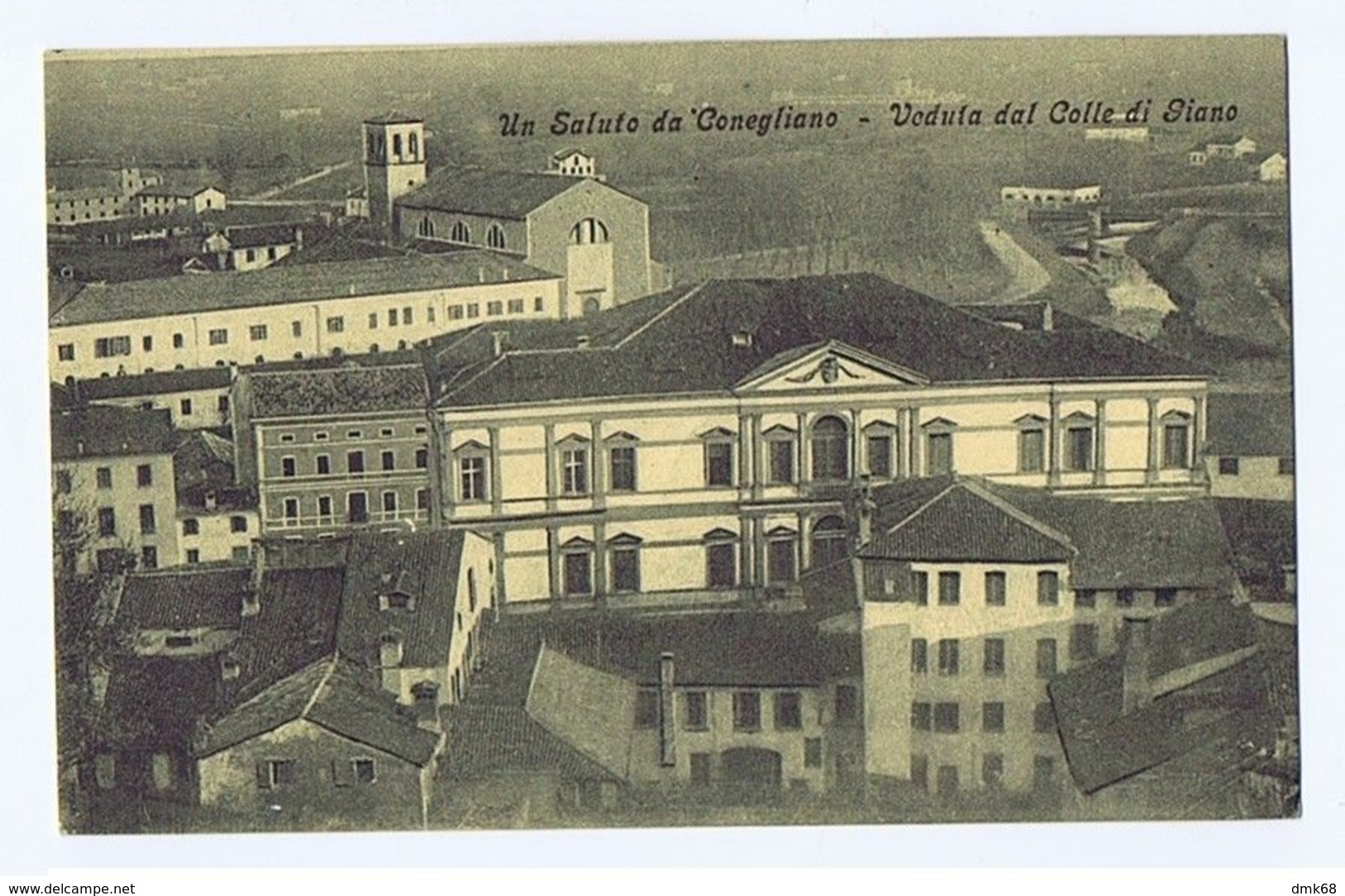 CONEGLIANO ) TREVISO ) VEDUTA DAL COLLE DI SIANO - ED. ZANTI 1912 (2997) - Treviso