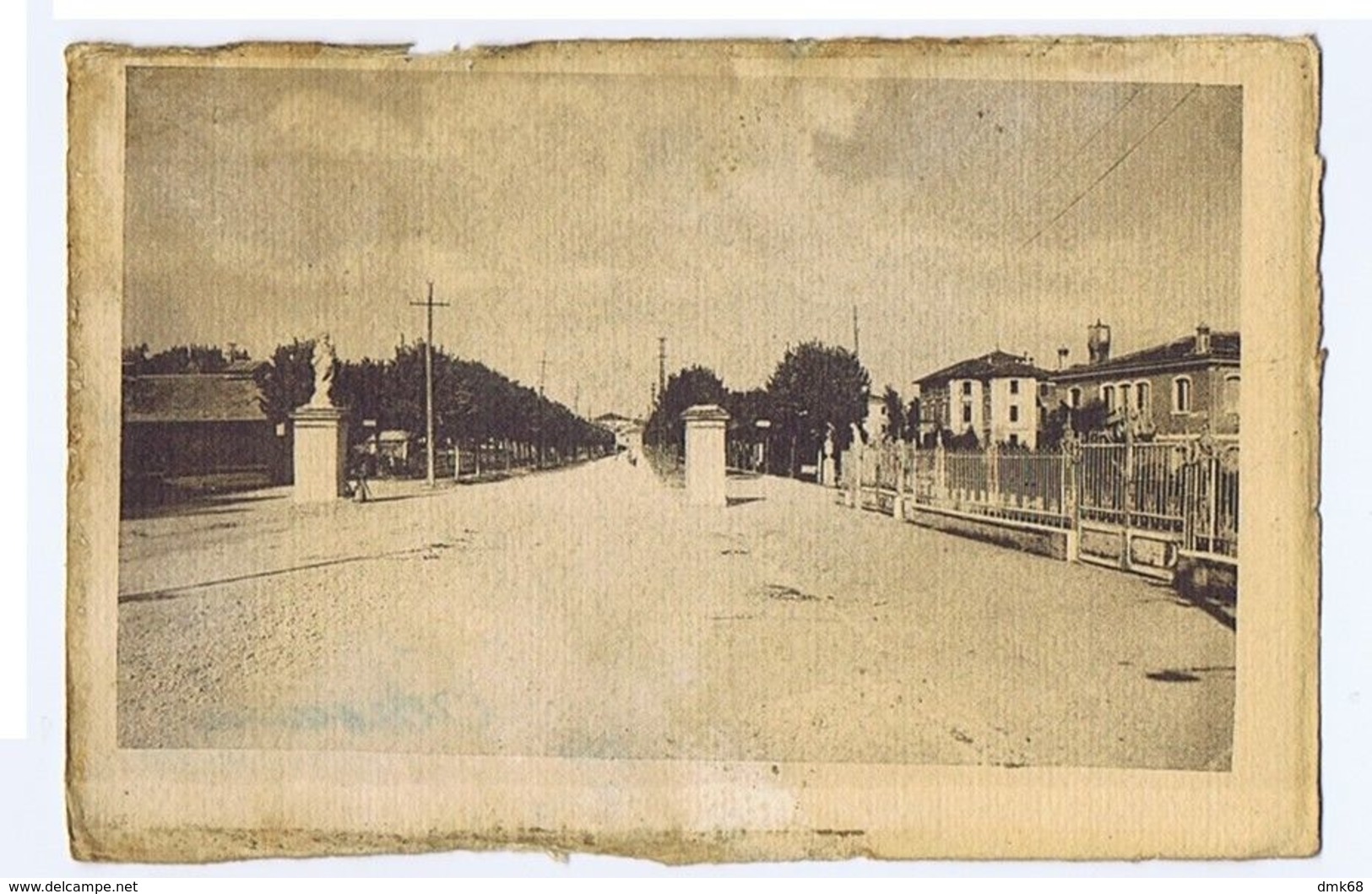 CONEGLIANO ( TREVISO ) VIALE UMBERTO I - EDIZ. F. PAGOT - 1923 ( 3026 ) - Treviso