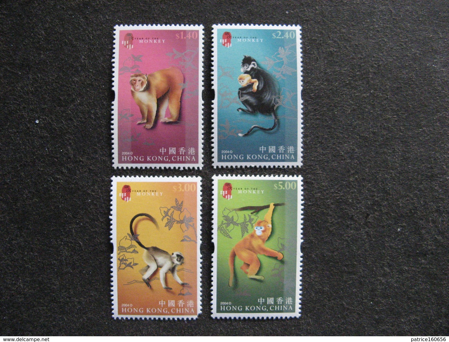 HONG-KONG : Série N° 1101 Au N° 1104, Neufs XX. - Unused Stamps