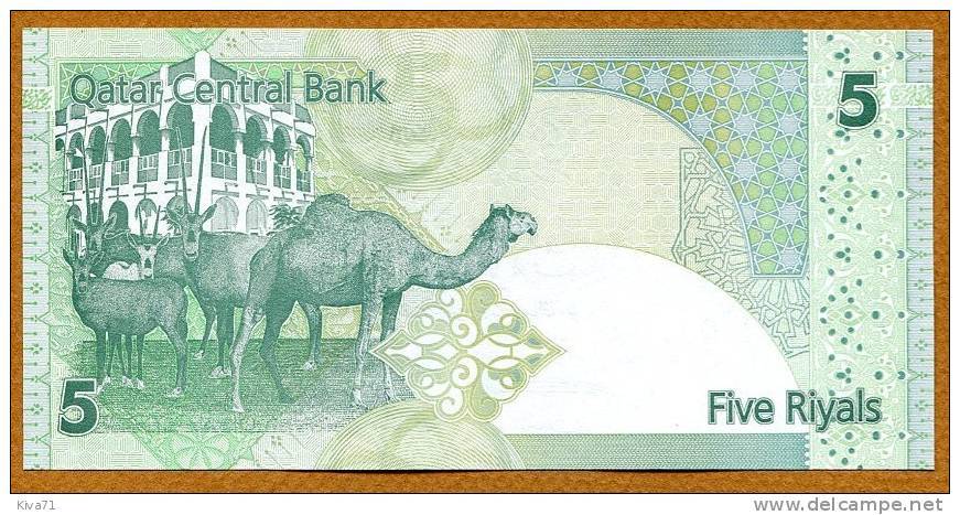 *Nouveaux* 5 Riyals  "QATAR"    2009  UNC     Bc37 - Qatar