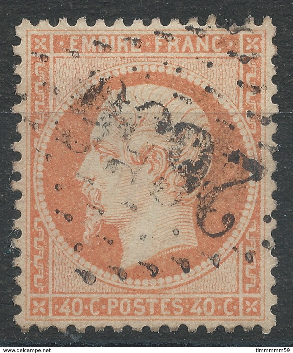 Lot N°45917  N°23, Oblit GC 2656 Nice, Alpes-Maritimes (87) - 1862 Napoléon III