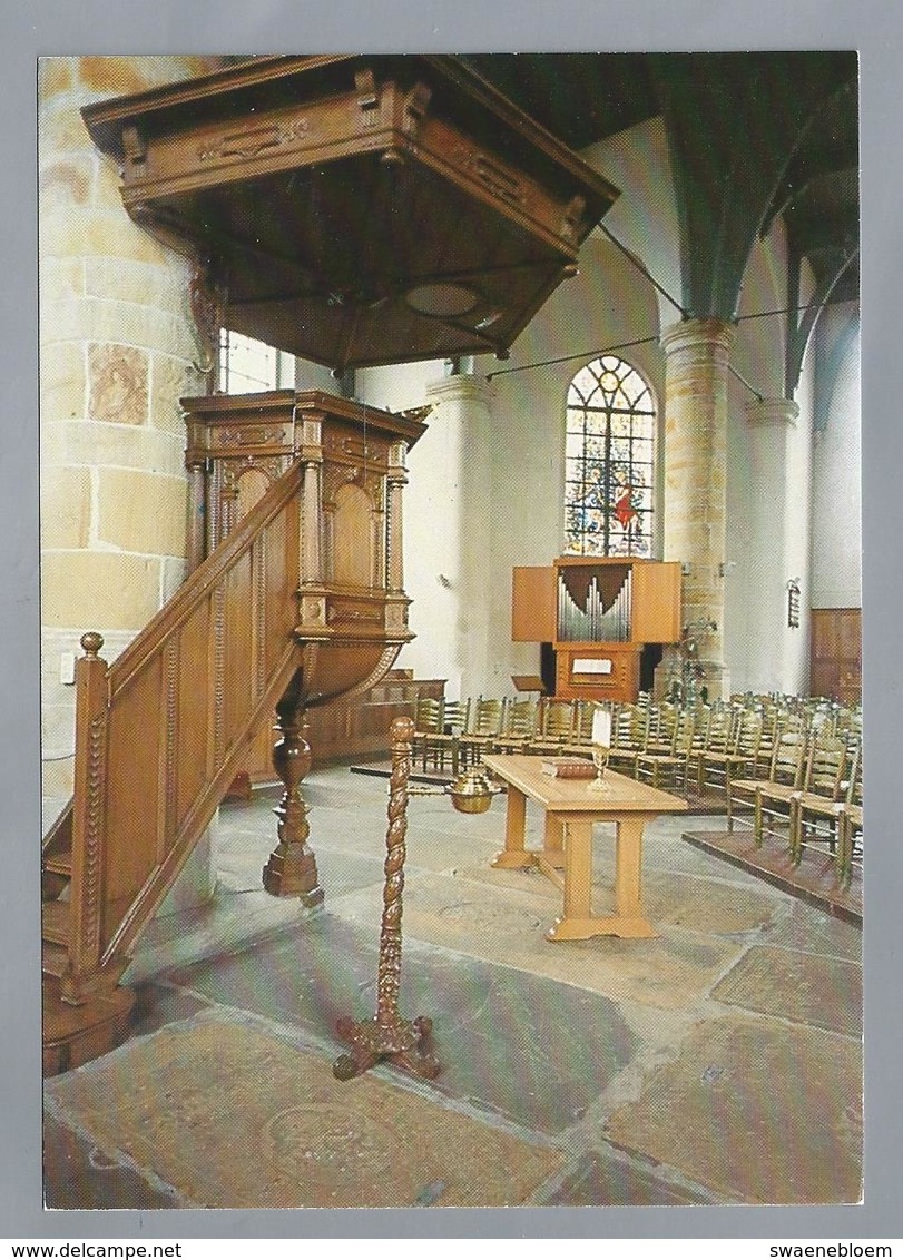 NL.- COEVORDEN. Interieur Ned. Herv. Kerk. Koororgel Aangekocht In 1975 Van Fa. Gebr. Van Vulpen. - Churches & Cathedrals