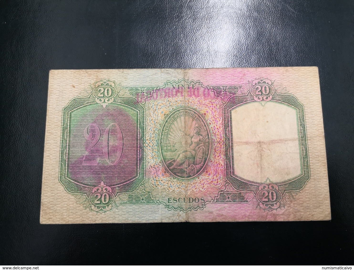 Portugal PAPEL NOTA 20$00  27 JULHO 1948 - Portugal