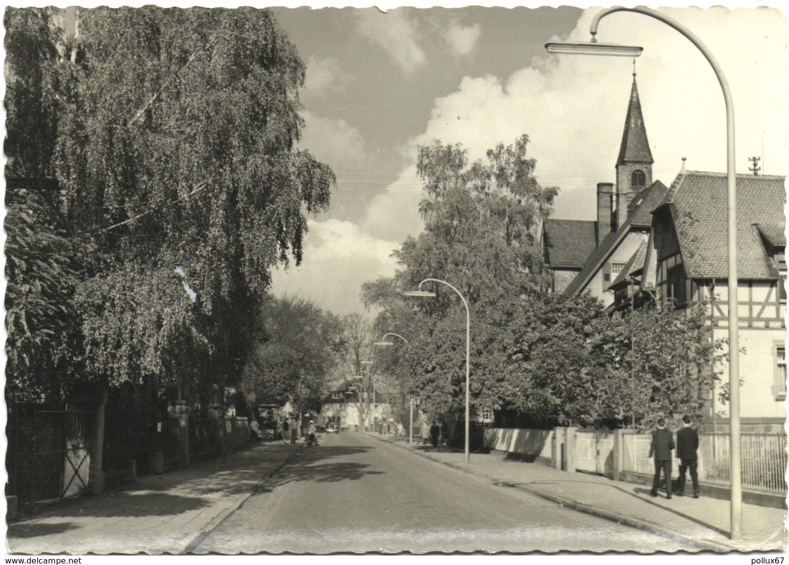 CPSM DE LICH/OBERHESSEN  (ALLEMAGNE)  HEINRICH-NEEB-STRASSE - Lich